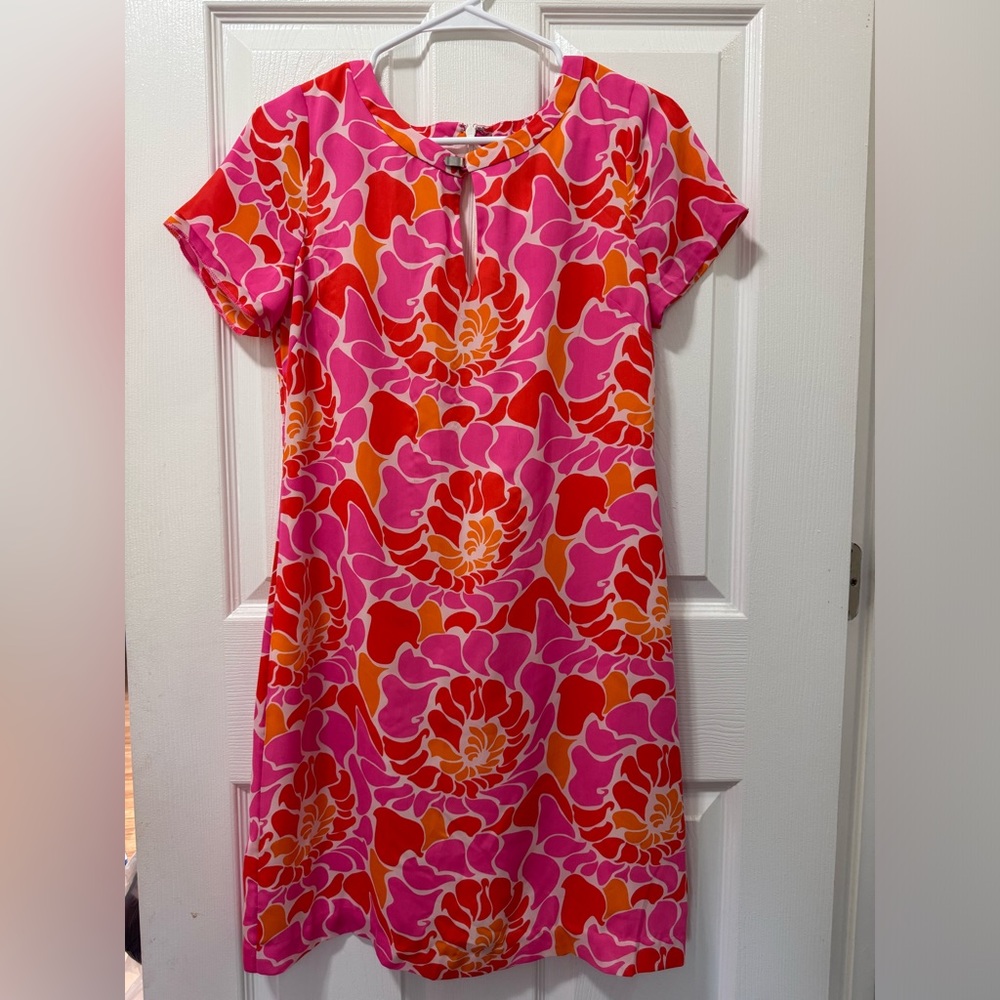 Banana Republic size 8p Vintage Inspired Sheath Dress, Colorful & Feminine